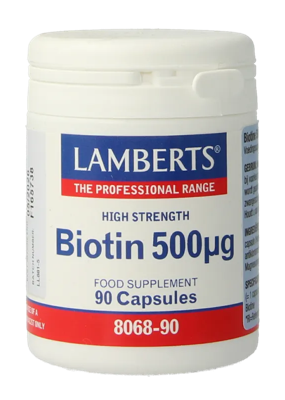 Lamberts Biotine 500 mcg Capsules