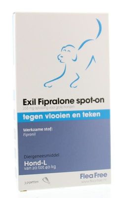 Exil Fipralone spot on hond large (3 st)