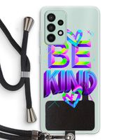 Be Kind: Samsung Galaxy A52s 5G Transparant Hoesje met koord