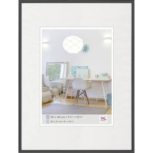 walther+ design KV040B Wissellijst Papierformaat: 30 x 40 cm Zwart