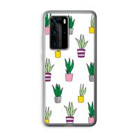 Sanseveria: Huawei P40 Pro Transparant Hoesje