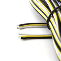 7,5 meter losse dual white led strip kabel 3-aderig