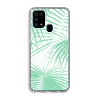Palmbladeren: Samsung Galaxy M31 Transparant Hoesje