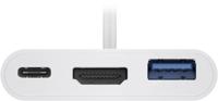Goobay 62104 laptop dock & poortreplicator USB Type-C Wit - thumbnail