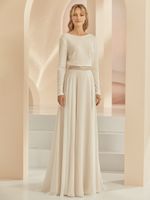 Bianco Evento Kalliope Rok Champagne | Maat: 4XL