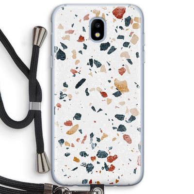 Terrazzo N°4: Samsung Galaxy J5 (2017) Transparant Hoesje met koord