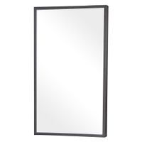 Differnz Force spiegel 86x50cm grijs eiken - thumbnail