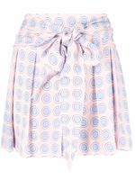 Boutique Moschino short imprimé à taille nouée - Rose