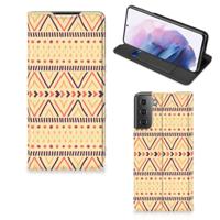 Samsung Galaxy S21 Plus | Hoesje met Magneet | Aztec Yellow