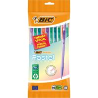 BicMatic pastel vulpotlood, blister van 10 stuks, assorti