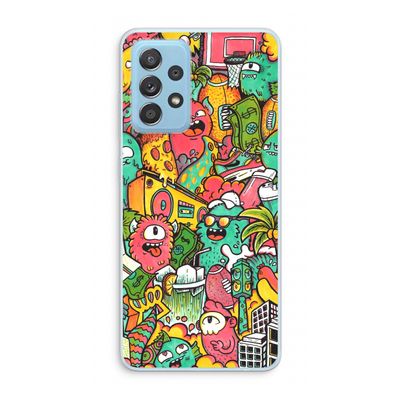 Vexx City: Samsung Galaxy A73 Transparant Hoesje