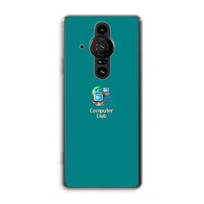 Win98: Sony Xperia Pro-I Transparant Hoesje