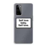 Self love: OnePlus 9 Pro Transparant Hoesje