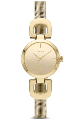 DKNY horlogeband NY2101 Staal Doublé 8mm