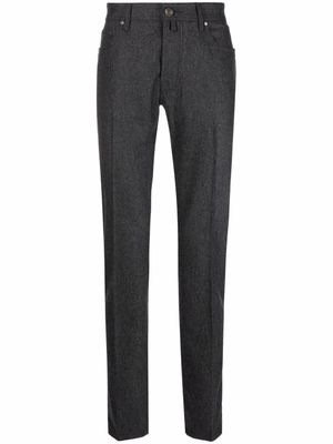 Jacob Cohën pantalon de costume droit - Gris