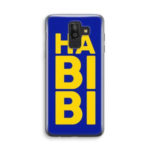 Habibi Blue: Samsung Galaxy J8 (2018) Transparant Hoesje