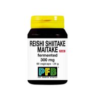 Reishi shiitake maitake fermented 300mg puur