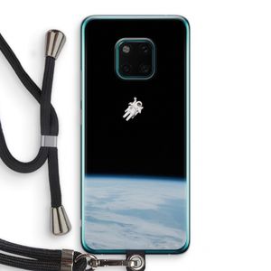 Alone in Space: Huawei Mate 20 Pro Transparant Hoesje met koord