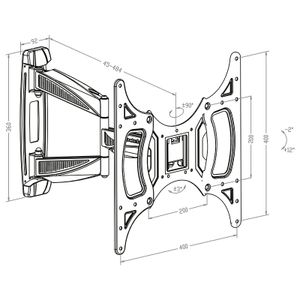 Hagor WH-Synchron 41 127 cm (50") Zwart