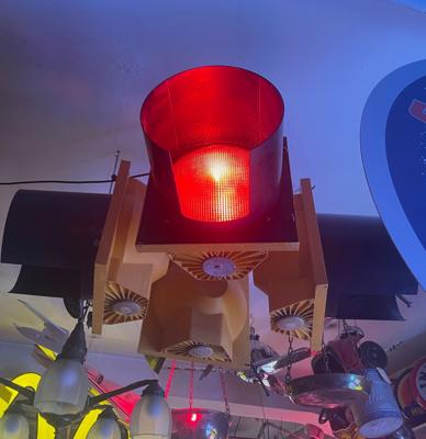 Amerikaans Hangend 4-Way Stoplicht - Origineel