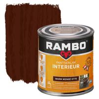 Rambo Pantserlak Interieur Transparant Zijdeglans - Warm wengé