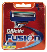 Gillette Fusion Scheermesjes - 4stuks - thumbnail
