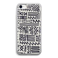 Marrakech print: iPhone SE 2020 Transparant Hoesje