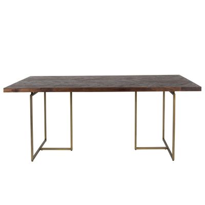 Dutchbone Class eettafel 220x90 cm Bruin