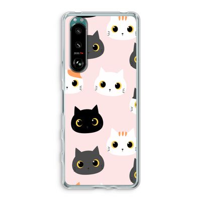Katten: Sony Xperia 5 III Transparant Hoesje