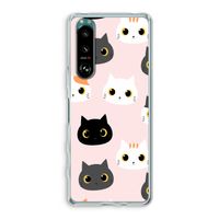 Katten: Sony Xperia 5 III Transparant Hoesje