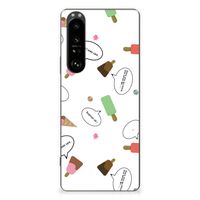 Sony Xperia 1 III Siliconen Case IJsjes