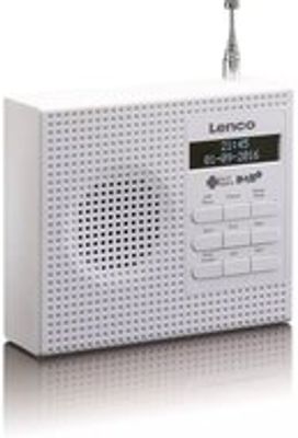 Lenco PDR-020 Draagbaar Analoog & digitaal Wit Lenco PDR-020 Draagbaar Analoog & digitaal Wit