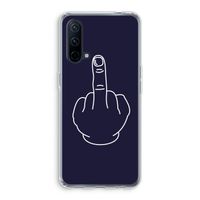 F**k U: OnePlus Nord CE 5G Transparant Hoesje