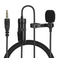 PULUZ 3.5 mm Jack lavalier omnidirectionele condensator opname video microfoon lengte: 6m