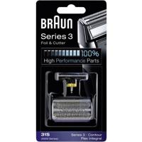 Braun Series 3 vervangend onderdeel scheerapparaat 31S zilver - thumbnail