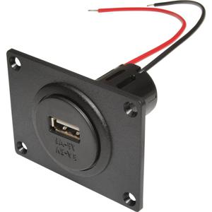 ProCar 67332501 Power USB inbouwstopcontact met montageplaat Stroombelasting (max.): 3 A Geschikt voor USB-A