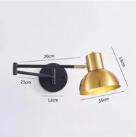 LUXARM Verstelbare Wandlamp met Lange Arm
