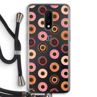 Donuts: OnePlus 7 Transparant Hoesje met koord