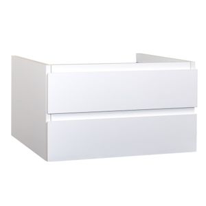 Badkamermeubelset BWS Sally 120 cm Twee Soft-Close Lades Mat Wit