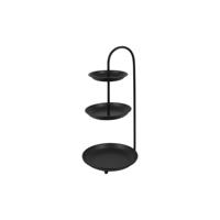 Etagere 3-laags zwart 23,5x23,5x51,5cm