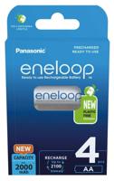 Oplaadbare batterijen PANASONIC ENELOOP AA 2000 mAh 4 szt (BK-3MCDE/4CP)