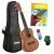 Cascha HH 2036 NL Premium Mahogany concert ukelele set (NL)