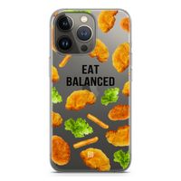 Eat Balanced: iPhone 13 Pro Transparant Hoesje