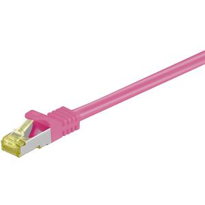 goobay Patchkabel RJ-45 Cat.6a S/FTP (PIMF), met Cat.7 kabel 2 meter