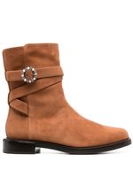 Stuart Weitzman bottines à boucles - Marron - thumbnail