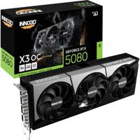 Inno 3D Nvidia RTX 5080 Videokaart X3 OC 16GB G 16 GB GDDR7-RAM PCIe x16 HDMI 2.1, DisplayPort 2.1 NVIDIA G-Sync , Overclocked Inno 3D Nvidia RTX 5080 Videokaart X3 OC 16GB G 16 GB GDDR7-RAM PCIe x16 HDMI 2.1, DisplayPort 2.1 NVIDIA G-Sync , Overclocked