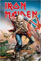 Iron Maiden Tin Sign Trooper 20 x 30 cm - thumbnail