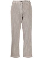 Woolrich pantalon droit en velours côtelé - Gris