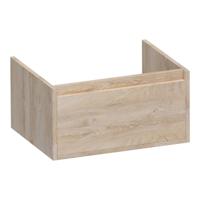 Brauer Hope - Onderkast - 60 cm - met 1 Softclose Lade Greeploos en 1 Sifon Uitsparing - Forest Wheat