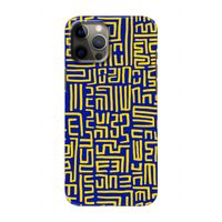 Majorelle Blue Print: Volledig geprint iPhone 12 Hoesje